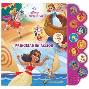 Portada del libro PRINCESAS EN ACCION - Compralo en ByAnaCeci.com