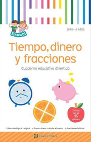 Portada del libro PRACTI: TIEMPO, DINERO Y FRACCIONES - Compralo en ByAnaCeci.com