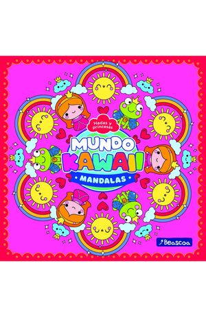 Portada del libro MIS PRIMEROS MANDALAS KAWAII - PRINCESAS Y HADAS - Compralo en ByAnaCeci.com
