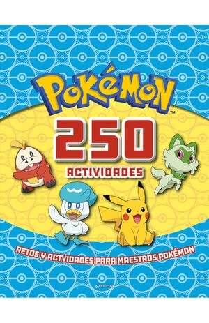 Portada del libro POKEMON. ACTIVIDADES - 250 ACTIVIDADES - Compralo en ByAnaCeci.com