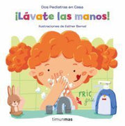 Portada del libro ¡LÁVATE LAS MANOS! - Compralo en ByAnaCeci.com