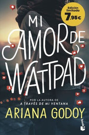 Portada del libro MI AMOR DE WATTPAD - Compralo en ByAnaCeci.com