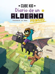 Portada del libro MINECRAFT. DIARIO DE UN ALDEANO PRINGAO. CÓMIC 7 - Compralo en ByAnaCeci.com