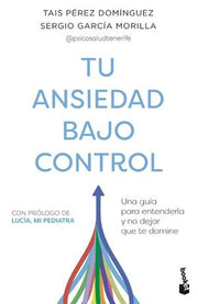 Portada del libro TU ANSIEDAD BAJO CONTROL - Compralo en ByAnaCeci.com