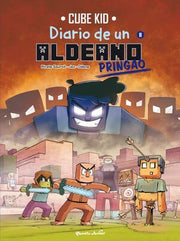 Portada del libro MINECRAFT. DIARIO DE UN ALDEANO PRINGAO. CÓMIC 8 - Compralo en ByAnaCeci.com