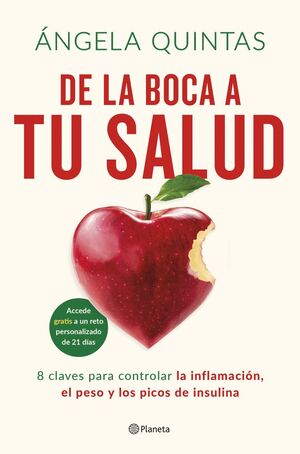 Portada del libro DE LA BOCA A TÚ SALUD - Compralo en ByAnaCeci.com