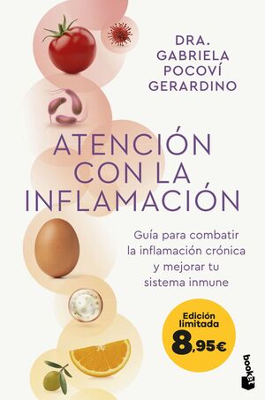 Portada del libro ATENCIÓN CON LA INFLAMACIÓN - Compralo en ByAnaCeci.com