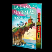 Portada del libro LA CASA EN EL MAR MAS AZUL  (CANTOS TINTADOS) - Compralo en ByAnaCeci.com
