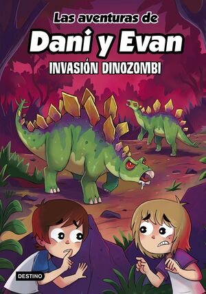 Portada del libro LAS AVENTURAS DE DANI Y EVAN 14. INVASION DINOZOMBI - Compralo en ByAnaCeci.com