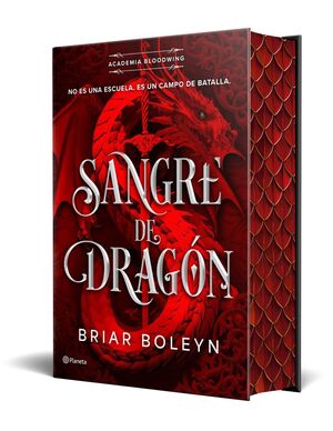 Portada del libro ACADEMIA BLOODWING 1: SANGRE DE DRAGÓN EDICIÓN LIMITADA CON CANTOS TINTADOS - Compralo en ByAnaCeci.com