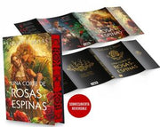 Portada del libro UNA CORTE DE ROSAS Y ESPINAS. EDICIÓN ESPECIAL CON SOBRECUBIERTA REVERSIBLE - Compralo en ByAnaCeci.com