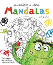 Portada del libro EL MONSTRUO DE COLORES MANDALAS - Compralo en ByAnaCeci.com