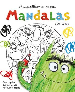 Portada del libro EL MONSTRUO DE COLORES MANDALAS - Compralo en ByAnaCeci.com