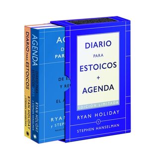 Portada del libro ESTUCHE "DIARIO PARA ESTOICOS" + AGENDA (ED. LIMITADA 2026 PASTA SUAVE) - Compralo en ByAnaCeci.com
