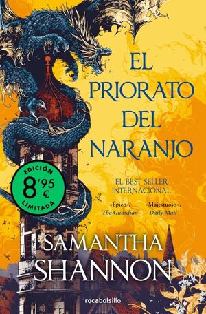Portada del libro EL PRIORATO DEL NARANJO (EDICIÓN LIMITADA) - Compralo en ByAnaCeci.com