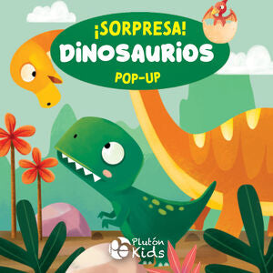 Portada del libro SORPRESA POP UP - DINOSAURIOS - Compralo en ByAnaCeci.com