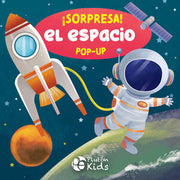 Portada del libro SORPRESA POP UP - EL ESPACIO - Compralo en ByAnaCeci.com