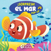 Portada del libro SORPRESA POP UP - EL MAR - Compralo en ByAnaCeci.com
