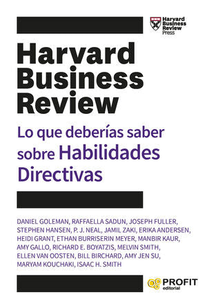 Portada del libro LO QUE DEBERIAS SABER SOBRE HABILIDADES DIRECTIVAS - Compralo en ByAnaCeci.com