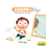 Portada del libro CHUPETEDEJO. ENZO DEJA EL CHUPETE - Compralo en ByAnaCeci.com