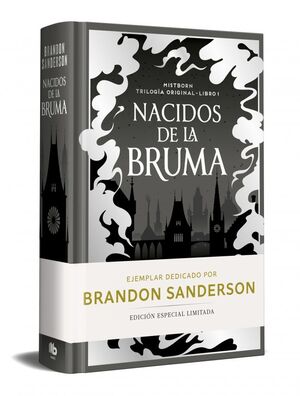 Portada del libro MISTBORN 1: NACIDOS DE LA BRUMA (ED LIMITADA DEDICADA) - Compralo en ByAnaCeci.com