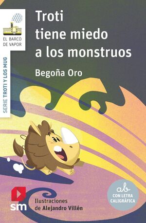 Portada del libro TROTI TIENE MIEDO A LOS MONSTRUOS - Compralo en ByAnaCeci.com