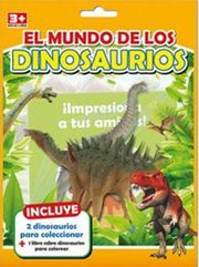 Portada del libro MUNDO DE LOS DINOSAURIOS NARANJA CBO009-2 - Compralo en ByAnaCeci.com