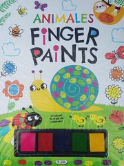 Portada del libro FINGER PAINTS: ANIMALES - Compralo en ByAnaCeci.com