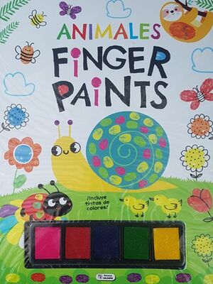 Portada del libro FINGER PAINTS: ANIMALES - Compralo en ByAnaCeci.com