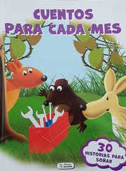 Portada del libro CUENTOS PARA CADA MES TOPO CPS080 - Compralo en ByAnaCeci.com