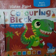 Portada del libro WATER PAINT DINOSAURIO CPC236 - Compralo en ByAnaCeci.com