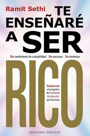 Portada del libro TE ENSEÑARE A SER RICO - Compralo en ByAnaCeci.com