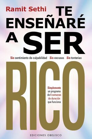 Portada del libro TE ENSEÑARE A SER RICO - Compralo en ByAnaCeci.com