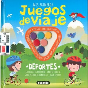 Portada del libro MIS PRIMEROS JUEGOS DE VIAJE: DEPORTES BFSUS6305 - Compralo en ByAnaCeci.com