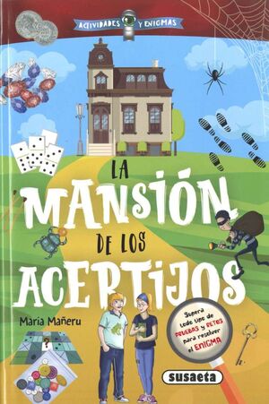 Portada del libro LA MANSION DE LOS ACERTIJOS BASUS6309 - Compralo en ByAnaCeci.com