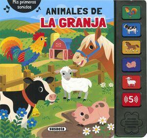 Portada del libro ANIMALES DE LA GRANJA (MIS PRIMEROS SONIDOS) - Compralo en ByAnaCeci.com