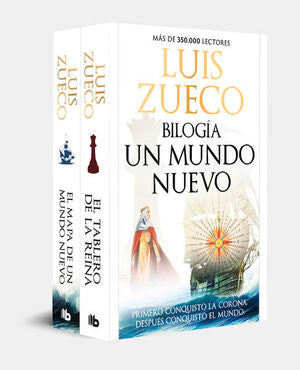 Portada del libro PACK BILOGIA UN MUNDO NUEVO (EL TABLERO DE LA REINA  EL MAPA DE UN MUNDO NUEVO) - Compralo en ByAnaCeci.com