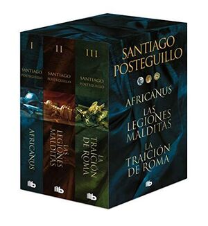 Portada del libro TRILOGÍA AFRICANUS PACK (CON: EL HIJO DEL CONSUL; LAS LEGIONES MALDITAS LA TRAICIÓN DE ROMA) - Compralo en ByAnaCeci.com