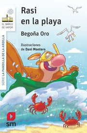 Portada del libro LA PANDILLA DE LA ARDILLA 19 :RASI EN LA PLAYA - Compralo en ByAnaCeci.com