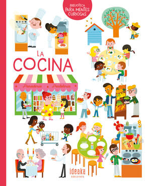 Portada del libro BIBLIOTECA PARA MENTES CURIOSAS: LA COCINA - Compralo en ByAnaCeci.com