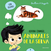 Portada del libro ANIMALES DE LA SELVA - Compralo en ByAnaCeci.com
