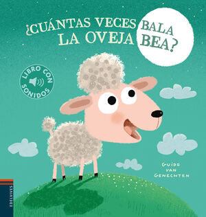 Portada del libro CUÁNTAS VECES BALA LA OVEJA BEA (LIBRO CON SONIDO) - Compralo en ByAnaCeci.com