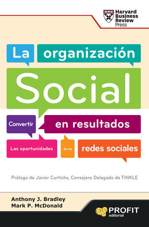 Portada del libro *LA ORGANIZACIÓN SOCIAL - Compralo en ByAnaCeci.com