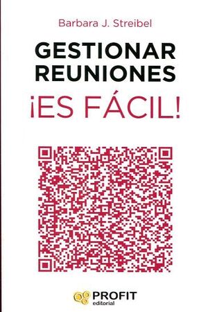 Portada del libro *GESTIONAR REUNIONES ¡ES FÁCIL! - Compralo en ByAnaCeci.com