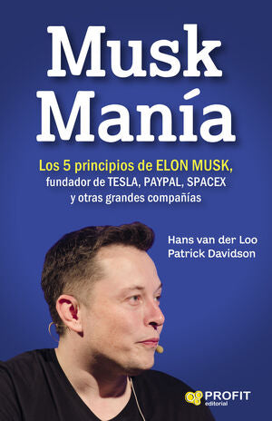 Portada del libro MUSK MANÍA - Compralo en ByAnaCeci.com