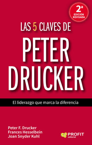 Portada del libro LAS 5 CLAVES DE PETER DRUCKER - Compralo en ByAnaCeci.com