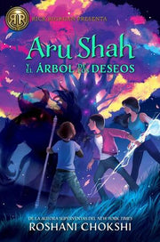 Portada del libro ARU SHAH Y EL ÁRBOL DE LOS DESEOS - Compralo en ByAnaCeci.com