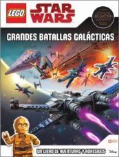 Portada del libro LEGO STAR WARS. GRANDES BATALLAS GALACTICAS - Compralo en ByAnaCeci.com