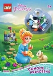 Portada del libro LEGO DISNEY PRINCESAS. ESCENAS CON ADHESIVOS. TU MUNDO DE PRINCESAS - Compralo en ByAnaCeci.com
