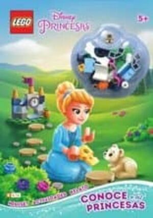 Portada del libro LEGO DISNEY PRINCESAS. ESCENAS CON ADHESIVOS. TU MUNDO DE PRINCESAS - Compralo en ByAnaCeci.com